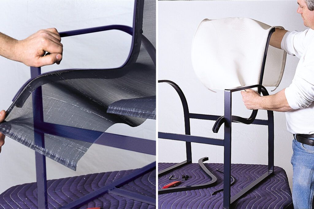 How to Repair Aluminum Patio Chairs