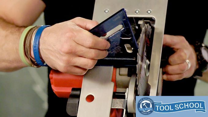 Mark Clement gives a circular saw lesson