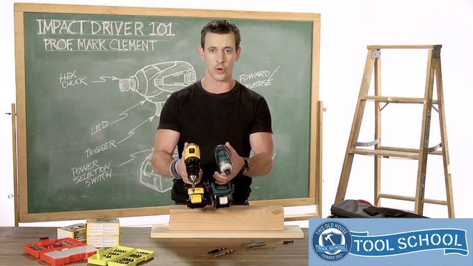 Mark Clement gives an impact driver lesson