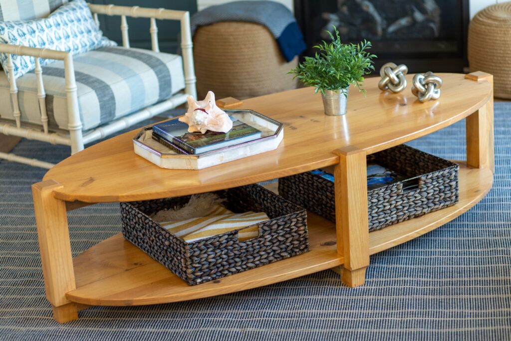 Living room with carpeting