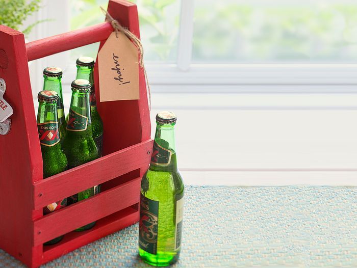 Six-pack carrier built by Mark Powers