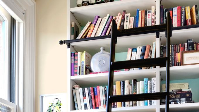 rolling library ladder