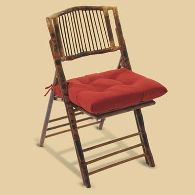 Bamboo folding chair