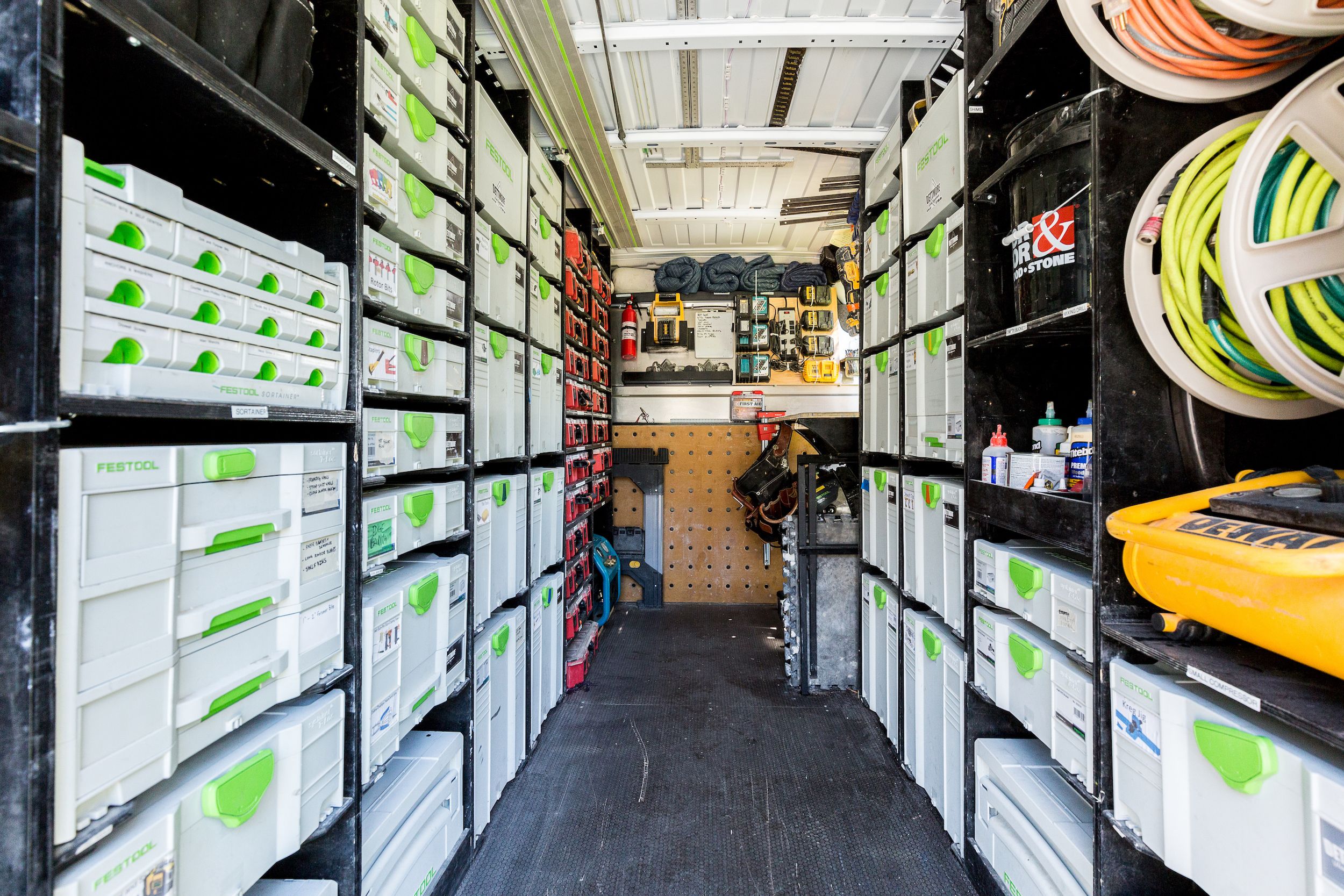Work Van Shelving – Get Organized and Efficient - Concord Carpenter
