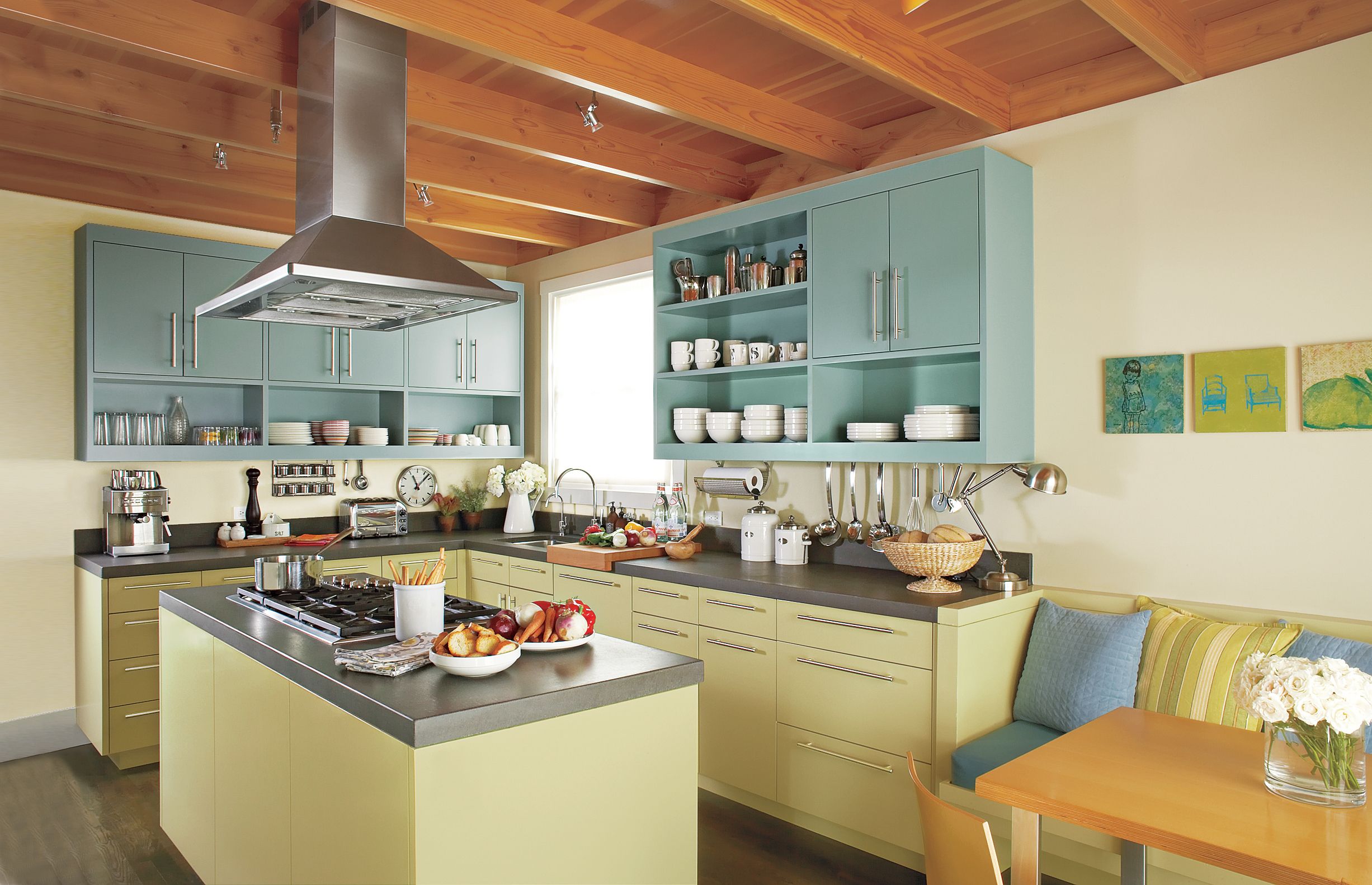 What colours go with sage green kitchen units - InHouse Craft