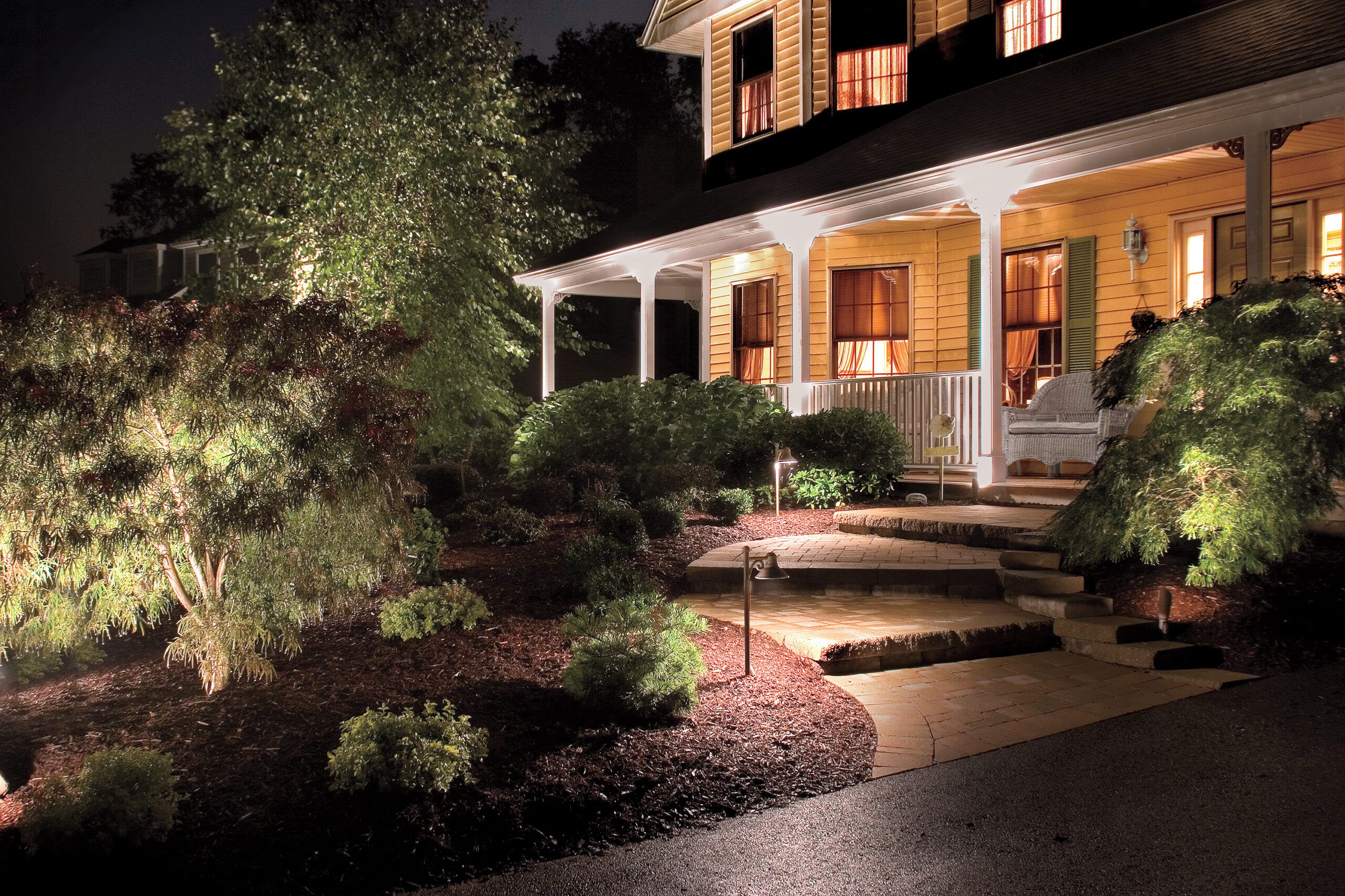 Outdoor light deals on house