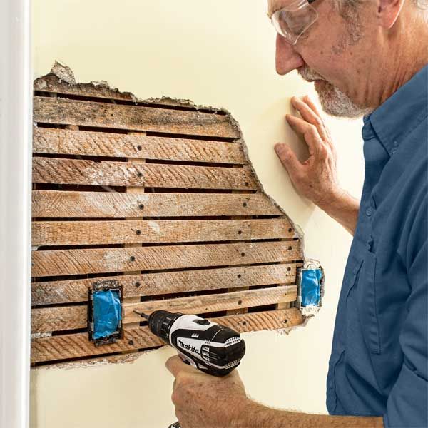 How to patch and repair plaster walls with drywall for the best results