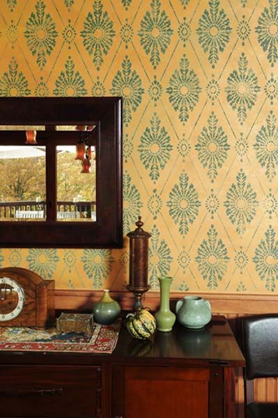 Stencil or Wallpaper? ||Can you tell the difference?|| — stylemutt home