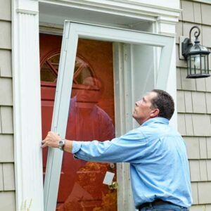 How to Install an Aluminum Storm Door - This Old House