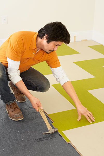 How To Inlay Linoleum Floors