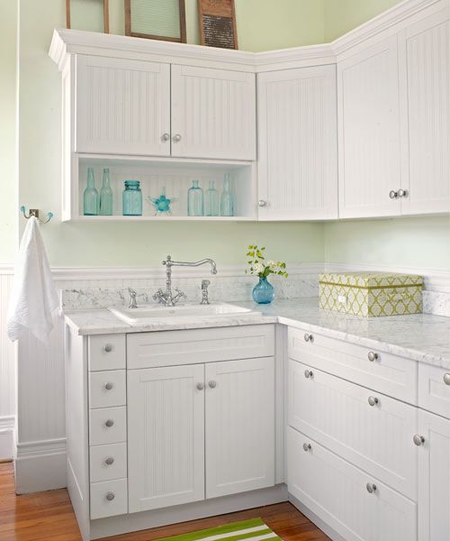 Pretty and Practical Laundry Room Redo - This Old House