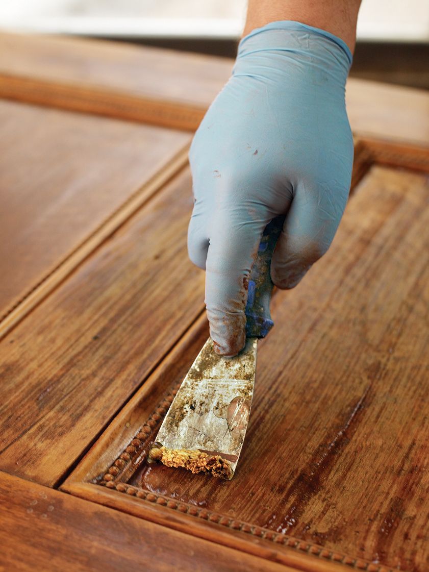 Best way to strip old varnish and stain on wood trim/casing/doors?  Explanation in comments. : r/woodworking