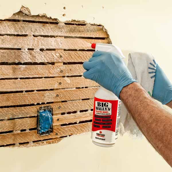 How to Repair Plaster on Lath