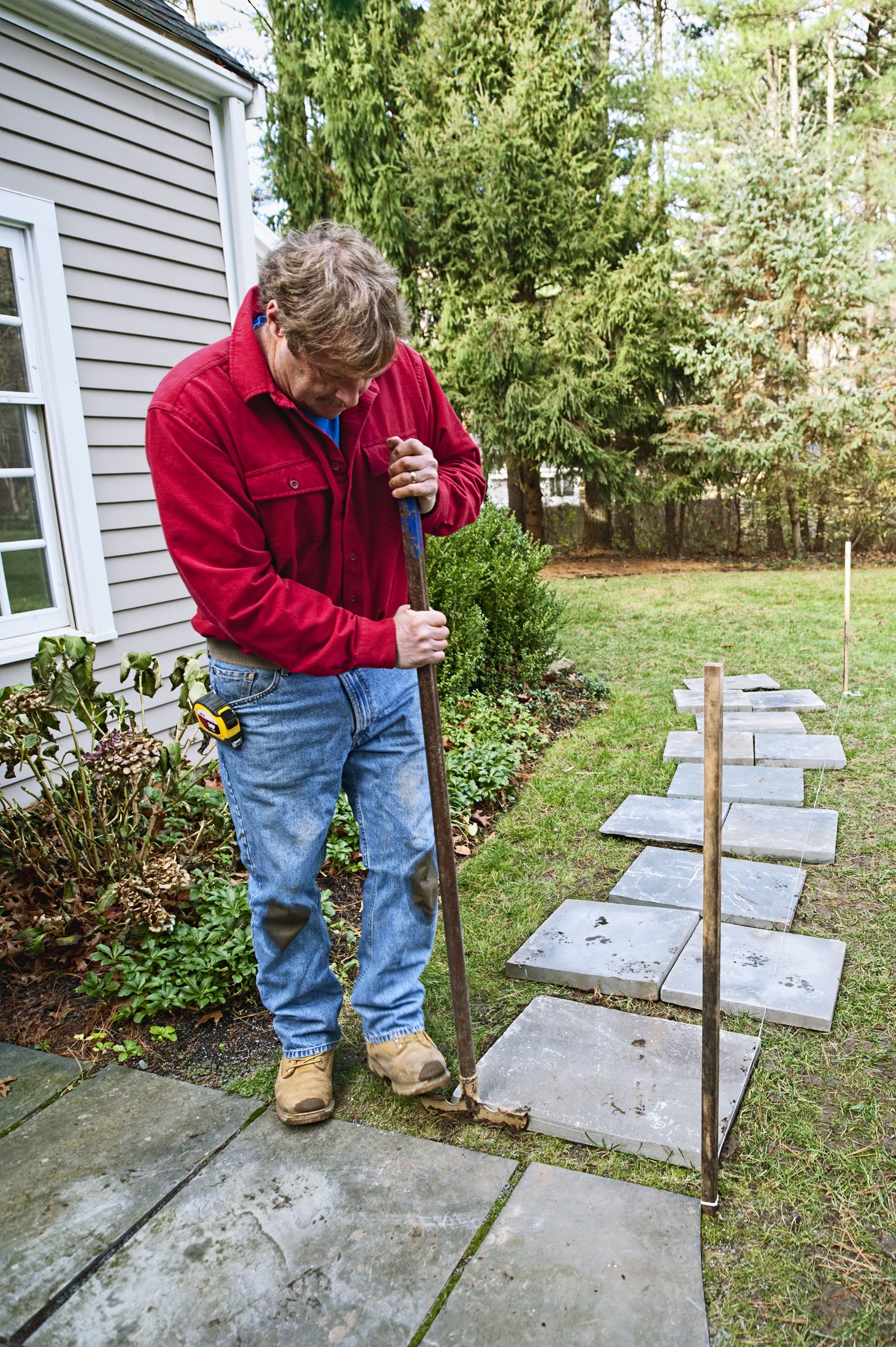 How To Lay A Stepping-Stone Path - This Old House