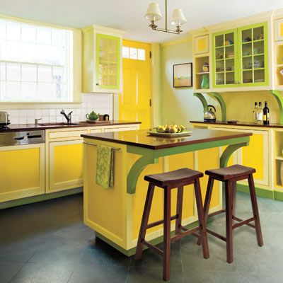 Editors Picks: Our Favorite Colorful Kitchens - This Old House