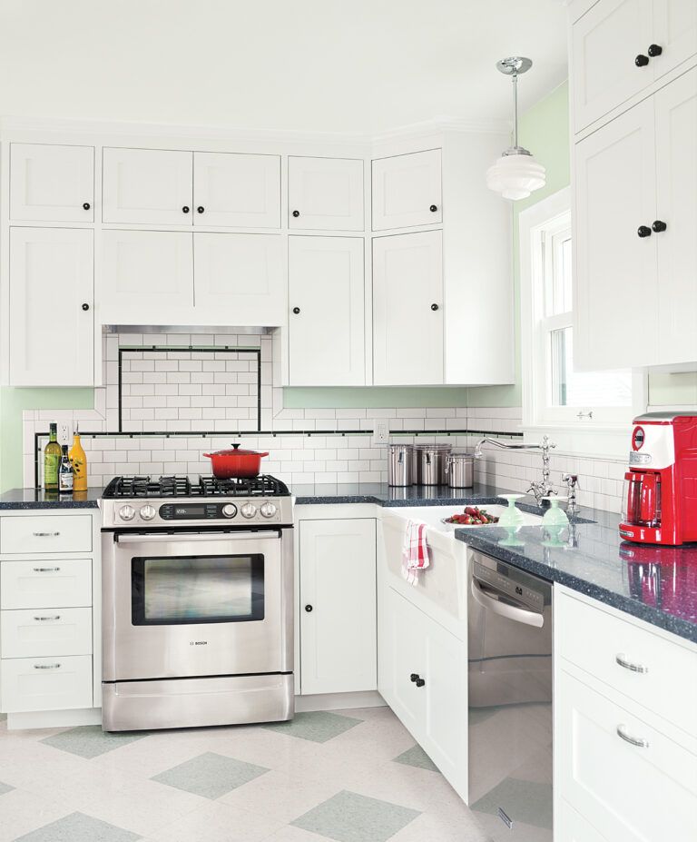 A Handsome Kitchen That Handles Hard Knocks - This Old House