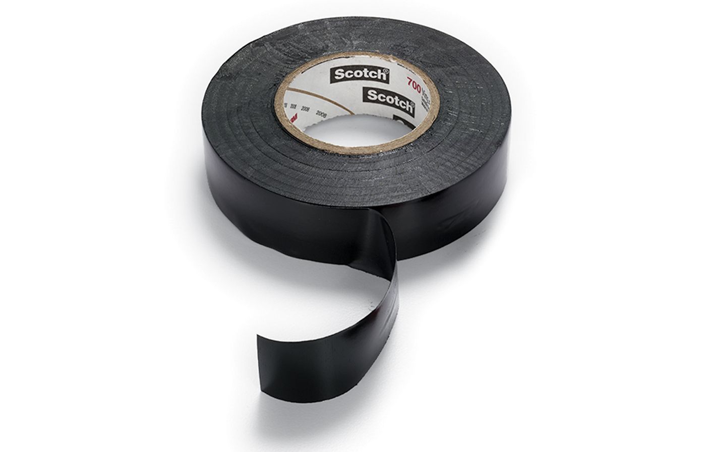 black electrical tape