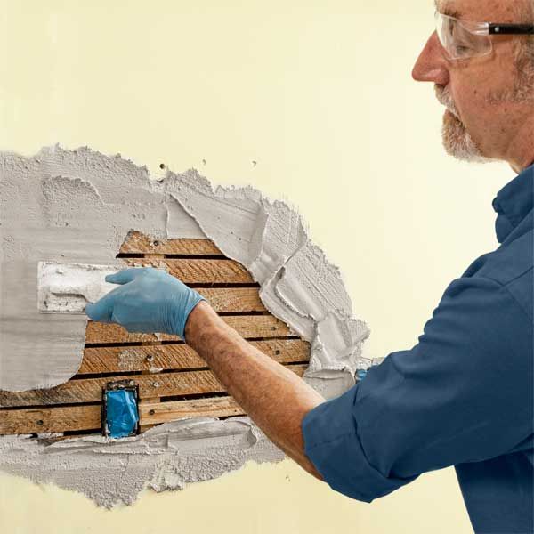 How to Patch Plaster Walls 