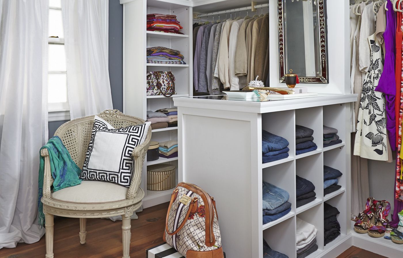 Walk-in Closet Organization with Getting it Done Organizing - Running in  Heels