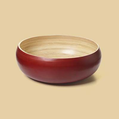 Bamboo bowl