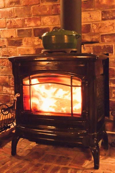 woodstove - What is the black finish on my woodburning stove - Home  Improvement Stack Exchange