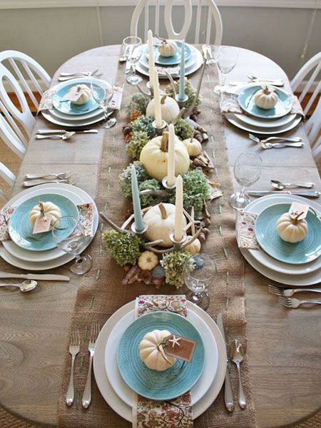 7 Easy DIY Thanksgiving Table Settings - This Old House