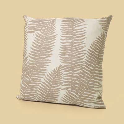 Botanical throw pillow