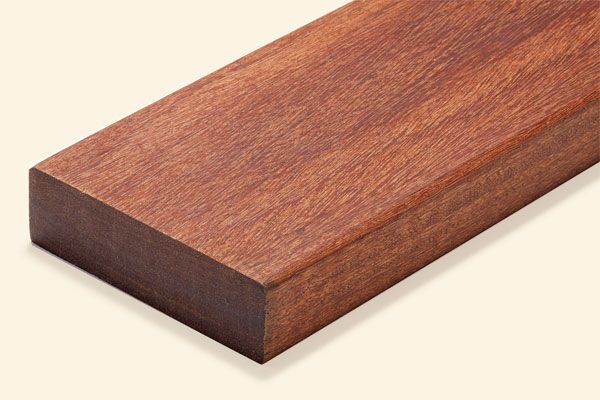 A plank of hardwood.