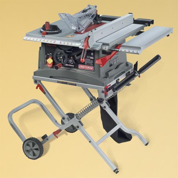 Craftsman 10 inch portable deals table saw