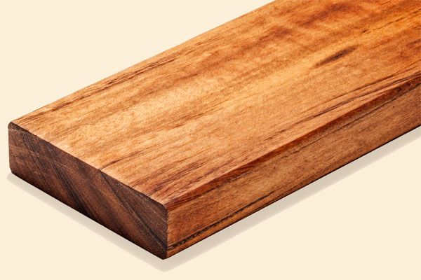 A plank of hardwood.