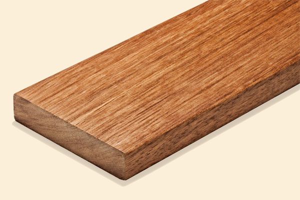 A plank of hardwood.