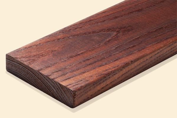 A plank of hardwood.