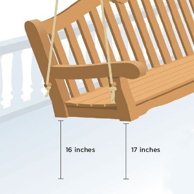 porch swing mount