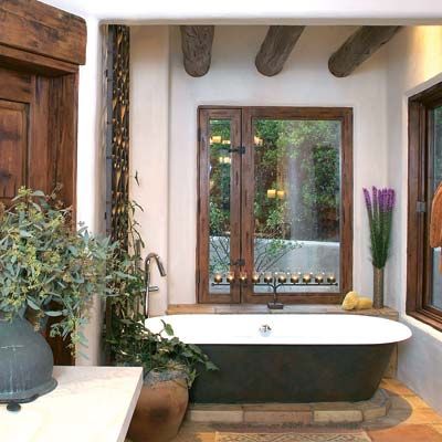 Simple Budget Friendly Spa Bath Decorating Ideas - Sonata Home Design