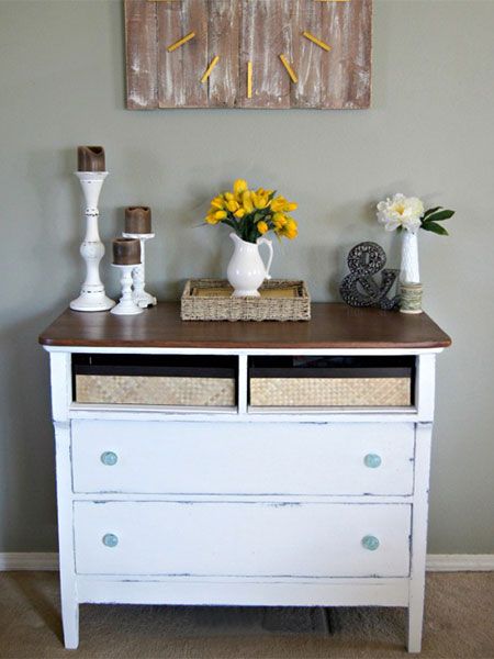 This TikToker Transformed an Old Nightstand Into a Cat Bed