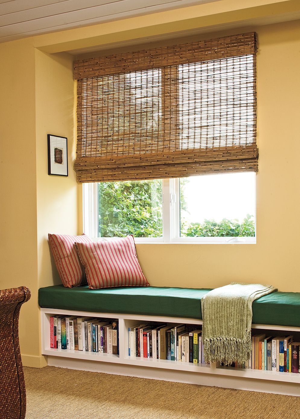 A Bookshelf Bench