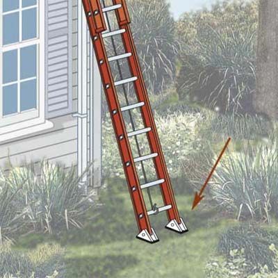 How to Set Up a Ladder - This Old House