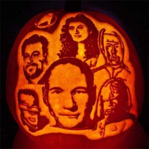 Jack-o-Lanterns With Famous Faces - This Old House