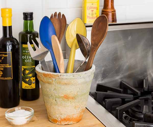 Kitchen Utensil Set, Mustard Baking Utensils