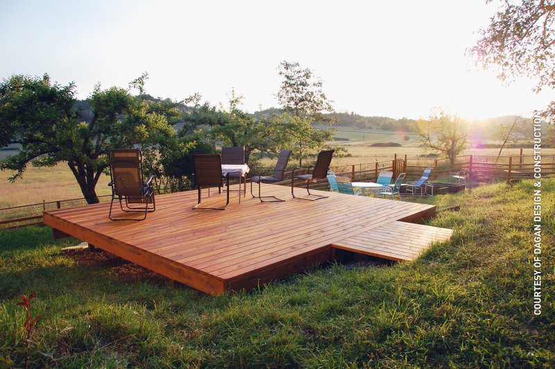 durable wood deck