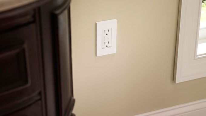 electrical outlet that could be susceptible to arc faults without an interrupter.