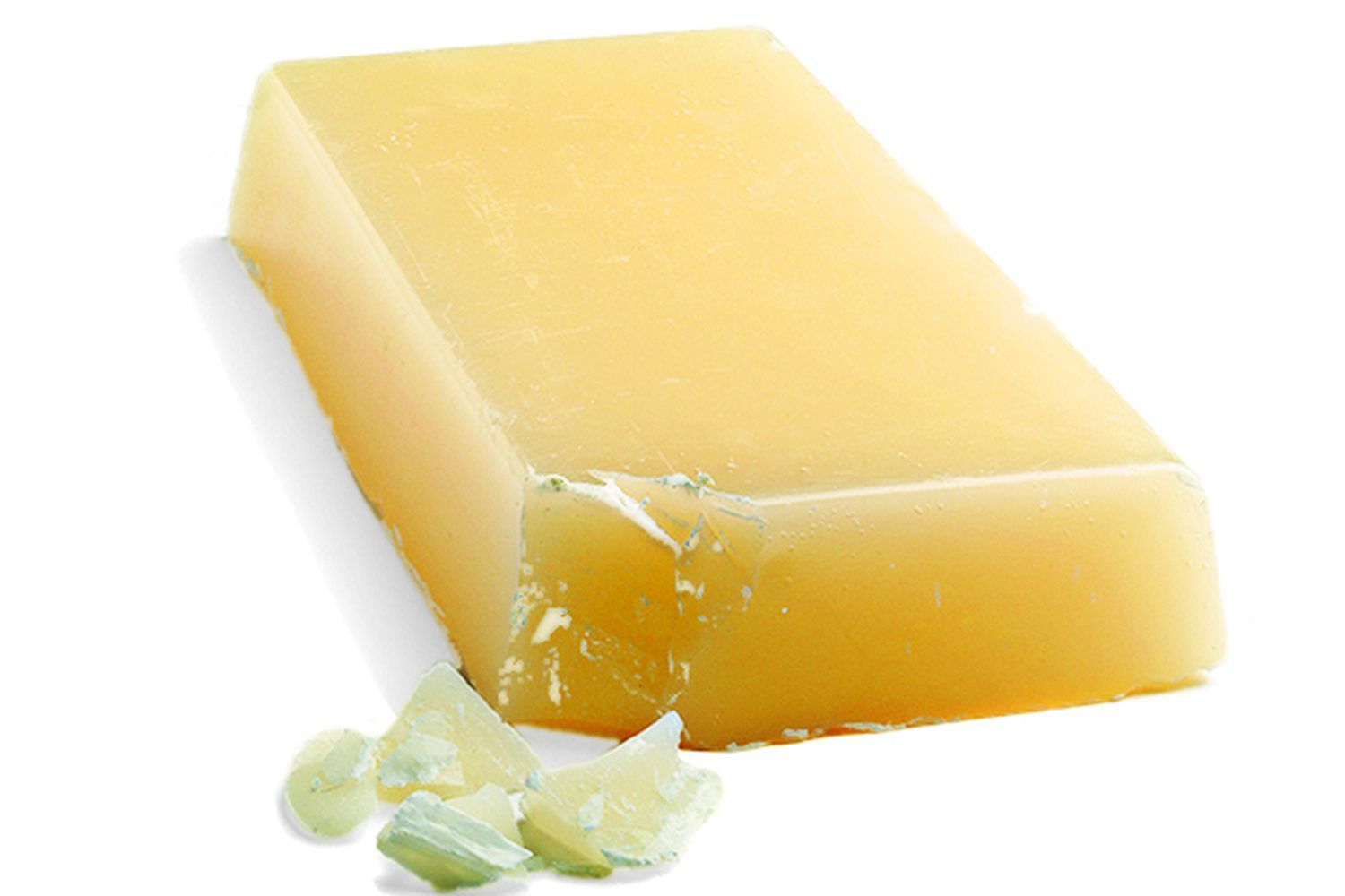 A block of beeswax with many household uses.