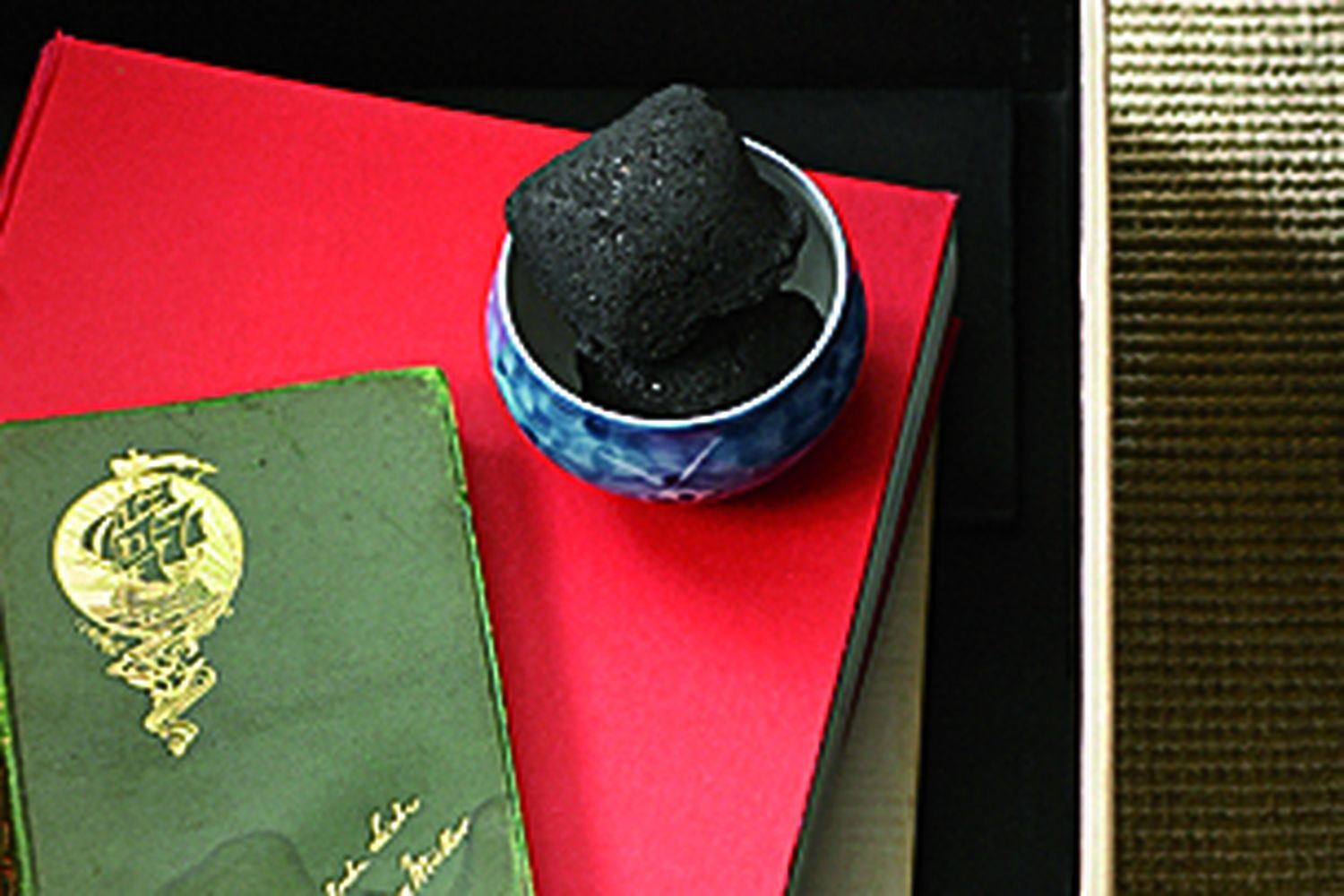 charcoal added to a storage box to keep it fresh