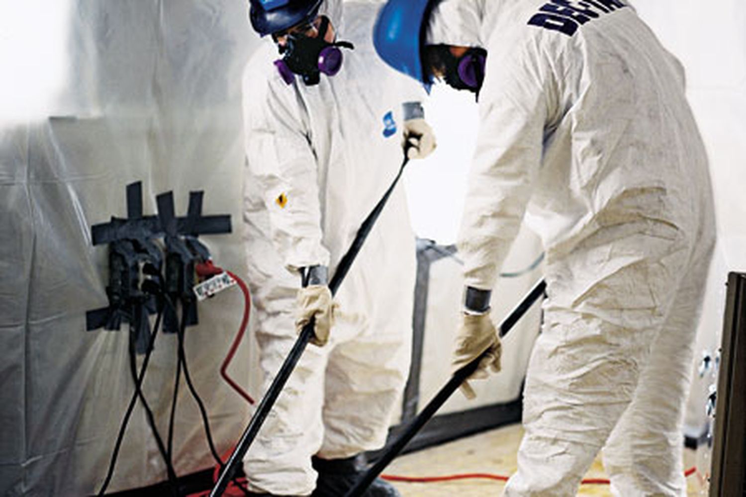 cleanup of asbestos from a home