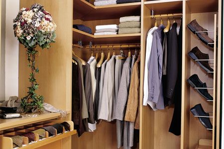 New York Closet Collection Clothing Rod & Shelf