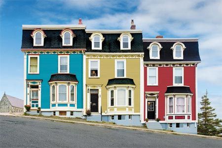 colorful homes