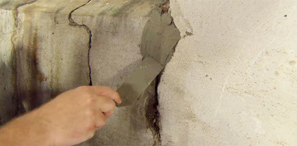 How To Repair a Crack in a Concrete Foundation