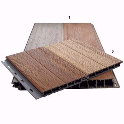 Plastic and PVC decking