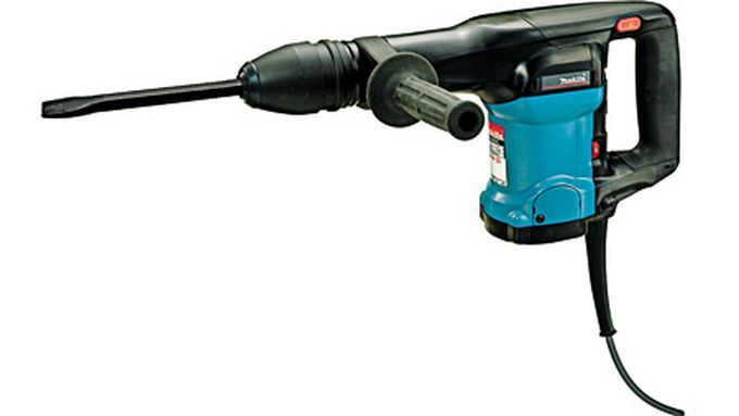 A drill to be used to demolish tile floor.