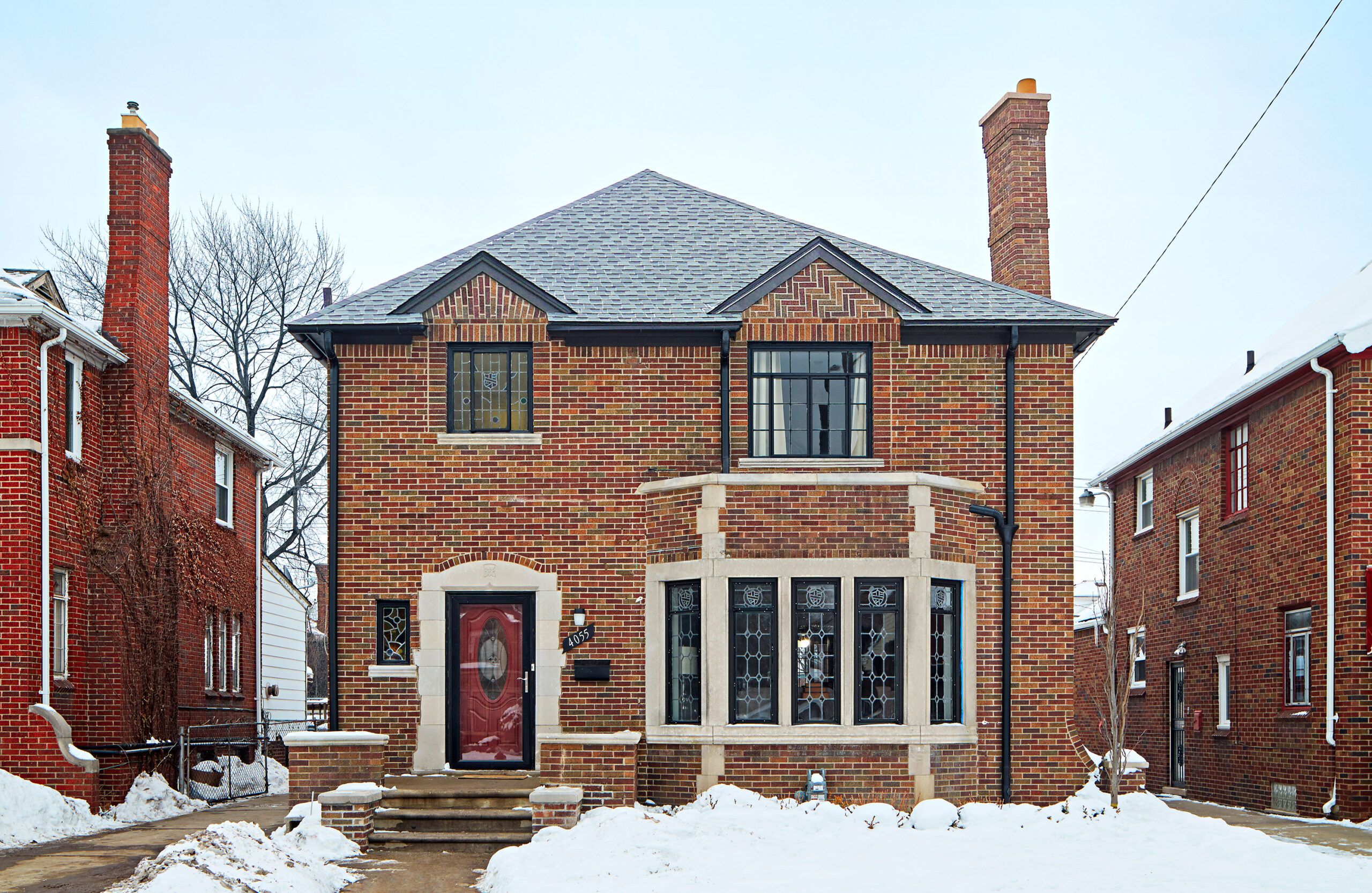 Fireplace Brick Panels, Wellbourne Blend